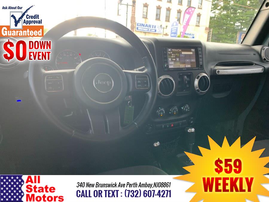 2015 Jeep Wrangler Unlimited 4WD 4dr Sahara, available for sale in Perth Amboy, New Jersey | All State Motor Inc. Perth Amboy, New Jersey 2015 Jeep Wrangler Unlimited 4WD 4dr Sahara, available for sale in Perth Amboy, New Jersey | All State Motor Inc. Perth Amboy, New Jersey