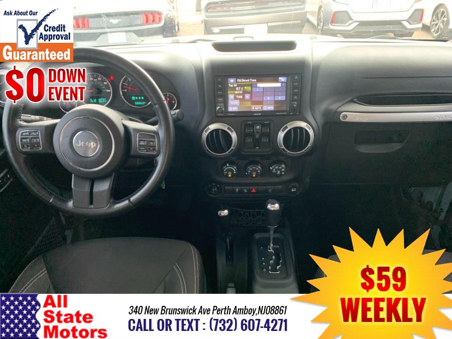 2015 Jeep Wrangler Unlimited 4WD 4dr Sahara, available for sale in Perth Amboy, New Jersey | All State Motor Inc. Perth Amboy, New Jersey 2015 Jeep Wrangler Unlimited 4WD 4dr Sahara, available for sale in Perth Amboy, New Jersey | All State Motor Inc. Perth Amboy, New Jersey