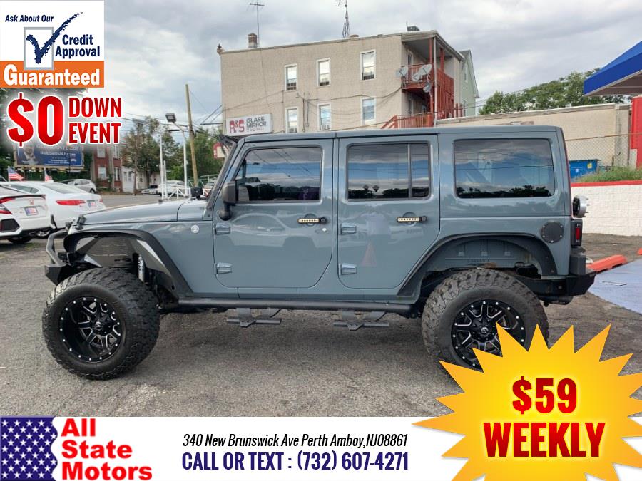 2015 Jeep Wrangler Unlimited 4WD 4dr Sahara, available for sale in Perth Amboy, New Jersey | All State Motor Inc. Perth Amboy, New Jersey 2015 Jeep Wrangler Unlimited 4WD 4dr Sahara, available for sale in Perth Amboy, New Jersey | All State Motor Inc. Perth Amboy, New Jersey