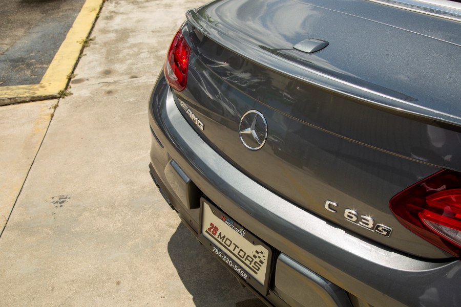 2018 Mercedes-Benz C-Class AMG C 63 S Cabriolet, available for sale in Miami, Florida | 26 Motors Miami. Miami, Florida 2018 Mercedes-Benz C-Class AMG C 63 S Cabriolet, available for sale in Miami, Florida | 26 Motors Miami. Miami, Florida