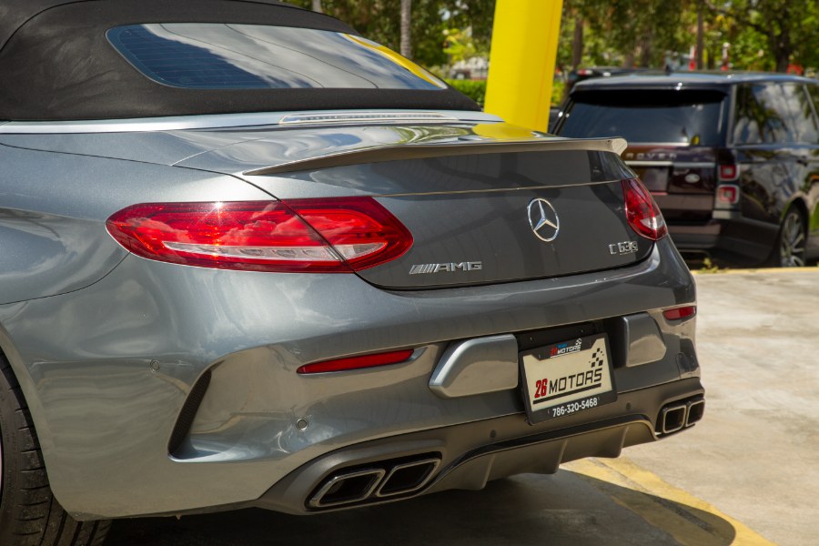 2018 Mercedes-Benz C-Class AMG C 63 S Cabriolet, available for sale in Miami, Florida | 26 Motors Miami. Miami, Florida 2018 Mercedes-Benz C-Class AMG C 63 S Cabriolet, available for sale in Miami, Florida | 26 Motors Miami. Miami, Florida