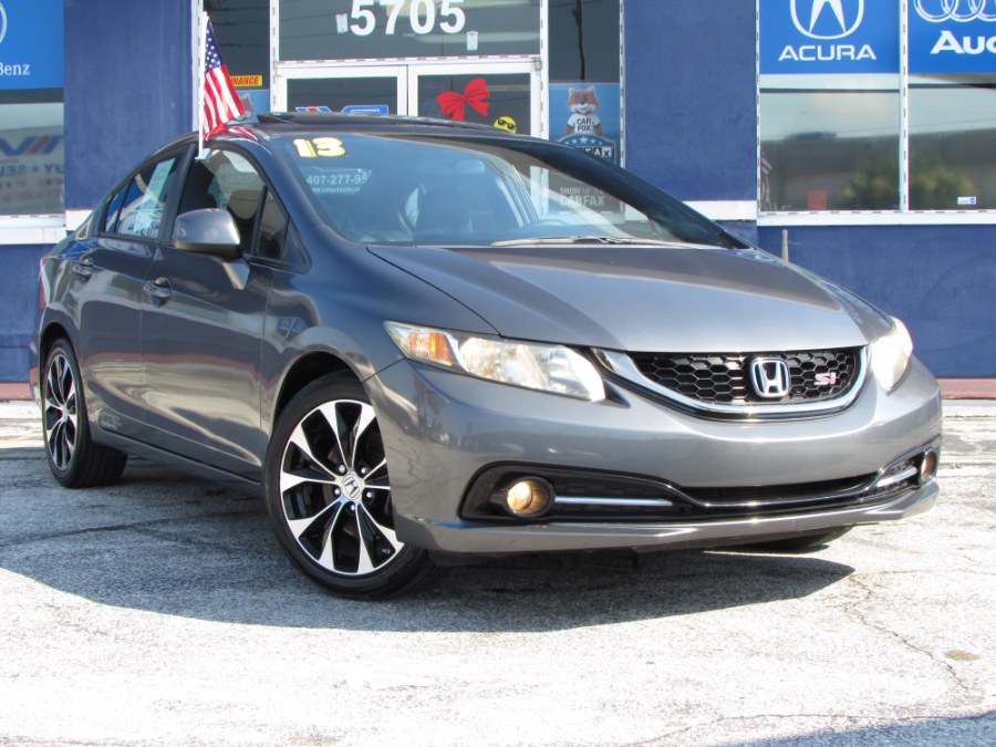 2013 Honda Civic Sdn 4dr Man Si w/Summer Tires, available for sale in Orlando, Florida | VIP Auto Enterprise, Inc. Orlando, Florida 2013 Honda Civic Sdn 4dr Man Si w/Summer Tires, available for sale in Orlando, Florida | VIP Auto Enterprise, Inc. Orlando, Florida