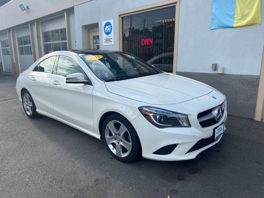 2015 Mercedes-Benz CLA-Class 4dr Sdn CLA250 4MATIC, available for sale in Bristol, Connecticut | Bristol Auto Center LLC. Bristol, Connecticut 2015 Mercedes-Benz CLA-Class 4dr Sdn CLA250 4MATIC, available for sale in Bristol, Connecticut | Bristol Auto Center LLC. Bristol, Connecticut