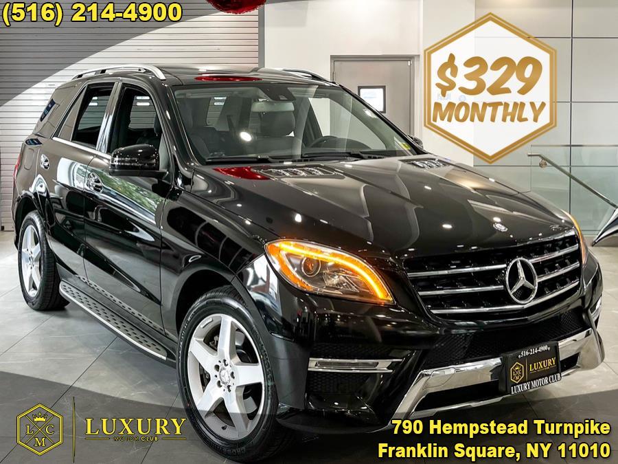 2015 Mercedes-Benz M-Class 4MATIC 4dr ML 400, available for sale in Franklin Square, New York | Luxury Motor Club. Franklin Square, New York