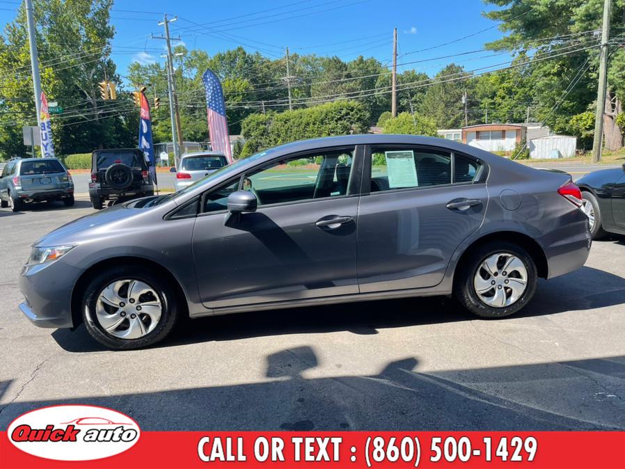 Used Honda Civic Sedan 4dr CVT LX 2014 | Quick Auto LLC. Bristol, Connecticut Used Honda Civic Sedan 4dr CVT LX 2014 | Quick Auto LLC. Bristol, Connecticut