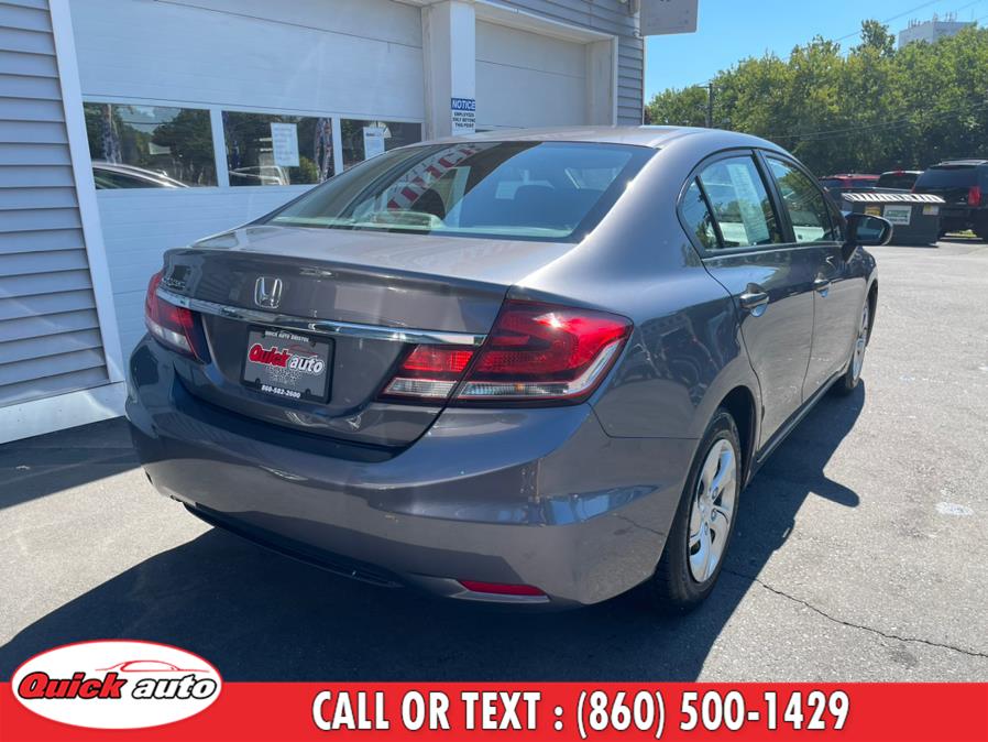 Used Honda Civic Sedan 4dr CVT LX 2014 | Quick Auto LLC. Bristol, Connecticut Used Honda Civic Sedan 4dr CVT LX 2014 | Quick Auto LLC. Bristol, Connecticut