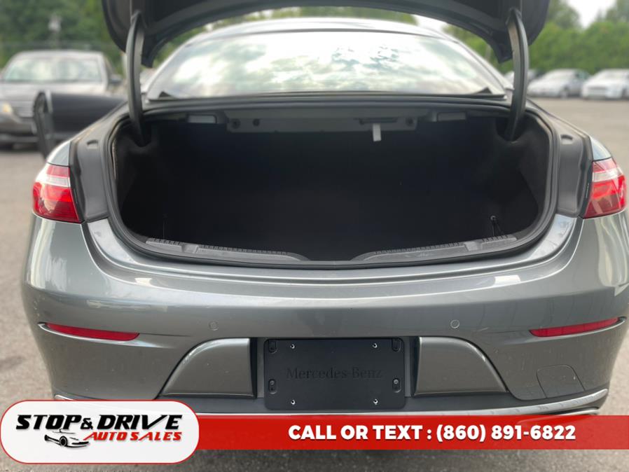 2018 Mercedes-Benz E-Class E 400 4MATIC Coupe, available for sale in East Windsor, Connecticut | Stop & Drive Auto Sales. East Windsor, Connecticut 2018 Mercedes-Benz E-Class E 400 4MATIC Coupe, available for sale in East Windsor, Connecticut | Stop & Drive Auto Sales. East Windsor, Connecticut