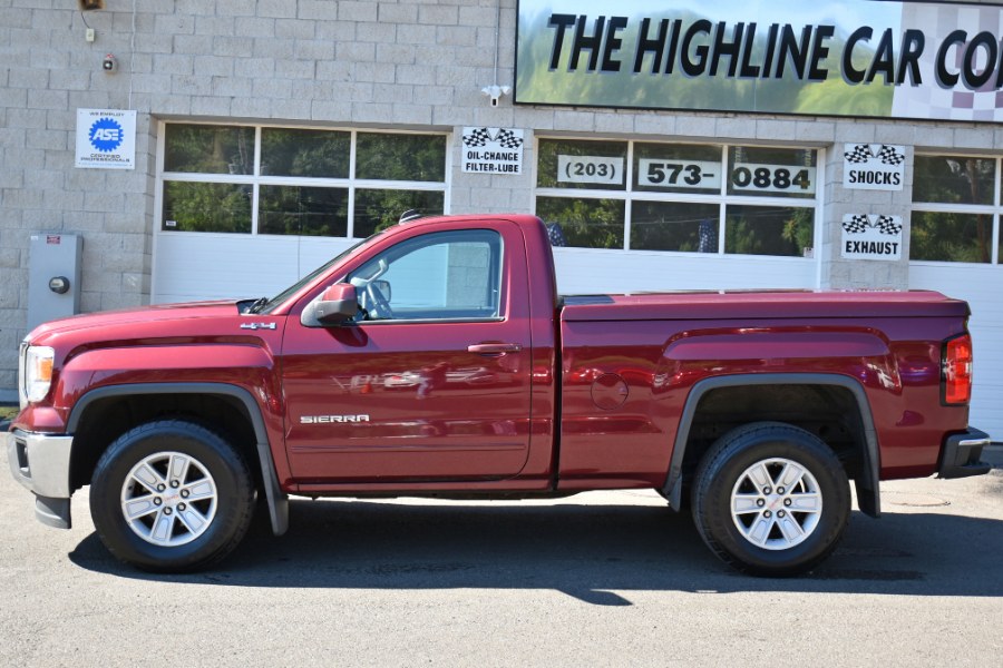 Used GMC Sierra 1500 4WD Reg Cab 119.0" SLE 2014 | Highline Car Connection. Waterbury, Connecticut Used GMC Sierra 1500 4WD Reg Cab 119.0" SLE 2014 | Highline Car Connection. Waterbury, Connecticut