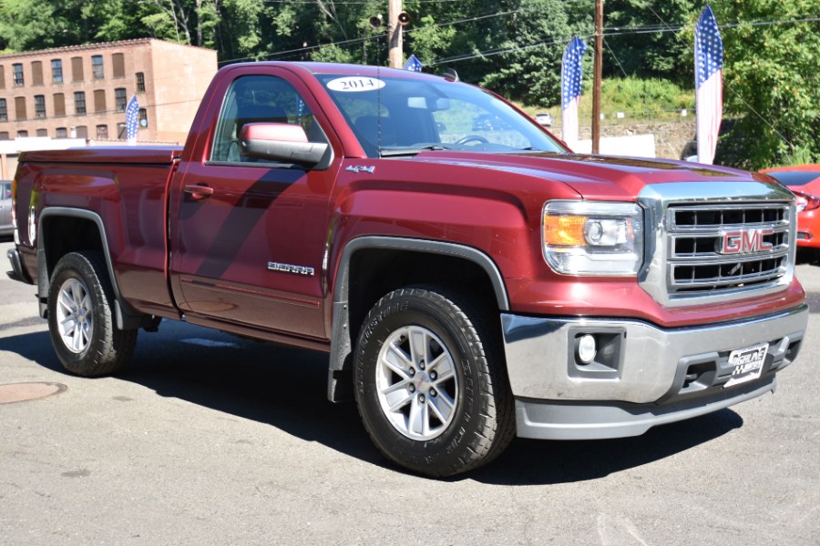 Used GMC Sierra 1500 4WD Reg Cab 119.0" SLE 2014 | Highline Car Connection. Waterbury, Connecticut Used GMC Sierra 1500 4WD Reg Cab 119.0" SLE 2014 | Highline Car Connection. Waterbury, Connecticut