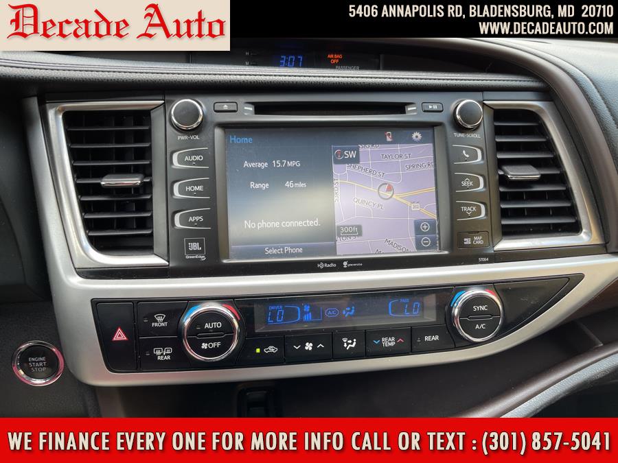 Used Toyota Highlander AWD 4dr V6 Limited Platinum (Natl) 2014 | Decade Auto. Bladensburg, Maryland Used Toyota Highlander AWD 4dr V6 Limited Platinum (Natl) 2014 | Decade Auto. Bladensburg, Maryland