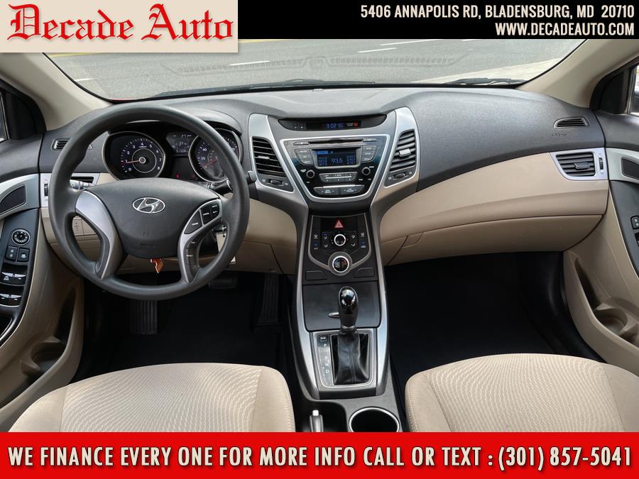 Used Hyundai Elantra 4dr Sdn Auto SE (Alabama Plant) 2016 | Decade Auto. Bladensburg, Maryland Used Hyundai Elantra 4dr Sdn Auto SE (Alabama Plant) 2016 | Decade Auto. Bladensburg, Maryland