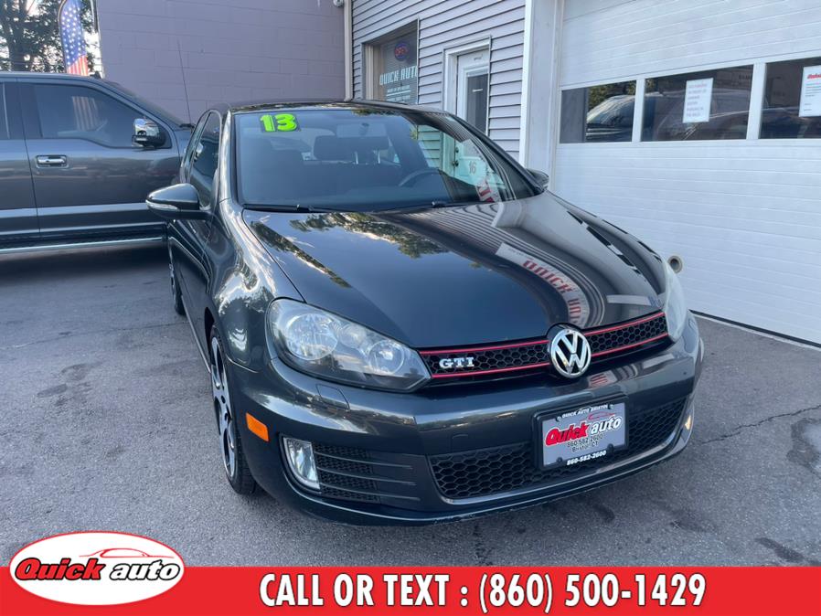 2013 Volkswagen GTI 2dr HB Man PZEV *Ltd Avail*, available for sale in Bristol, Connecticut | Quick Auto LLC. Bristol, Connecticut