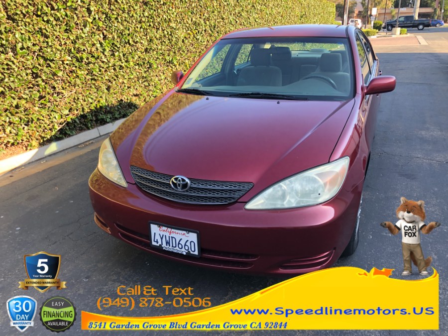 2002 Toyota Camry 4dr Sdn LE Auto (Natl), available for sale in Garden Grove, California | Speedline Motors. Garden Grove, California