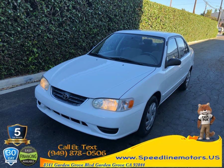 Used Toyota Corolla 4dr Sdn LE Auto (GS) 2001 | Speedline Motors. Garden Grove, California