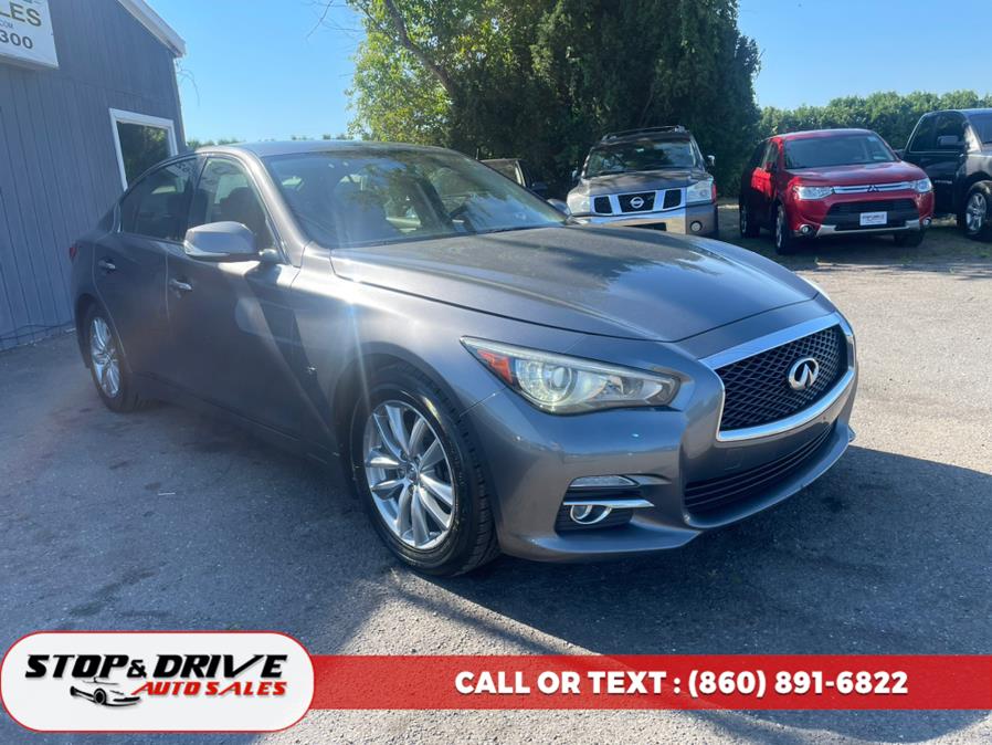 2014 Infiniti Q50 4dr Sdn AWD Sport, available for sale in East Windsor, Connecticut | Stop & Drive Auto Sales. East Windsor, Connecticut 2014 Infiniti Q50 4dr Sdn AWD Sport, available for sale in East Windsor, Connecticut | Stop & Drive Auto Sales. East Windsor, Connecticut