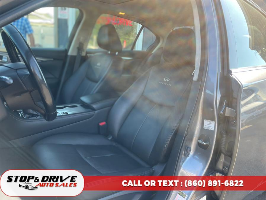 2014 Infiniti Q50 4dr Sdn AWD Sport, available for sale in East Windsor, Connecticut | Stop & Drive Auto Sales. East Windsor, Connecticut 2014 Infiniti Q50 4dr Sdn AWD Sport, available for sale in East Windsor, Connecticut | Stop & Drive Auto Sales. East Windsor, Connecticut