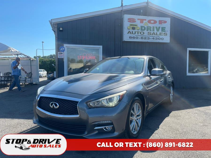 2014 Infiniti Q50 4dr Sdn AWD Sport, available for sale in East Windsor, Connecticut | Stop & Drive Auto Sales. East Windsor, Connecticut 2014 Infiniti Q50 4dr Sdn AWD Sport, available for sale in East Windsor, Connecticut | Stop & Drive Auto Sales. East Windsor, Connecticut