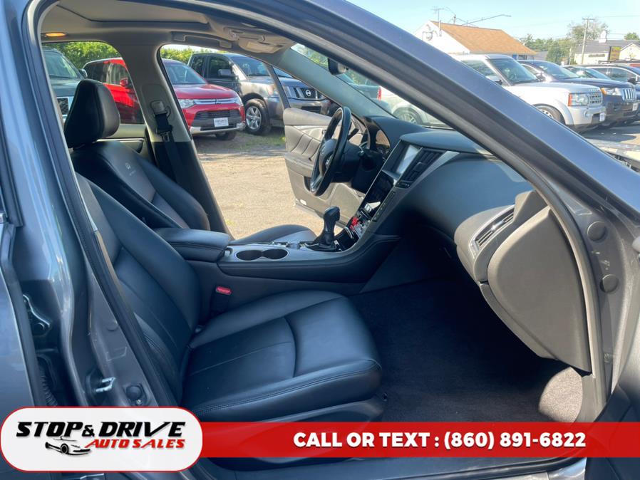 2014 Infiniti Q50 4dr Sdn AWD Sport, available for sale in East Windsor, Connecticut | Stop & Drive Auto Sales. East Windsor, Connecticut 2014 Infiniti Q50 4dr Sdn AWD Sport, available for sale in East Windsor, Connecticut | Stop & Drive Auto Sales. East Windsor, Connecticut