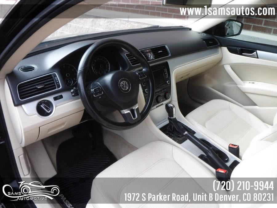 2013 Volkswagen Passat 4dr Sdn 2.5L Auto SE w/Sunroof & Nav, available for sale in Denver, Colorado | Sam's Automotive. Denver, Colorado 2013 Volkswagen Passat 4dr Sdn 2.5L Auto SE w/Sunroof & Nav, available for sale in Denver, Colorado | Sam's Automotive. Denver, Colorado