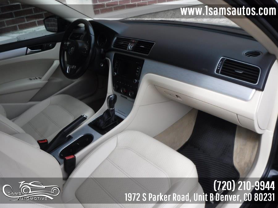 2013 Volkswagen Passat 4dr Sdn 2.5L Auto SE w/Sunroof & Nav, available for sale in Denver, Colorado | Sam's Automotive. Denver, Colorado 2013 Volkswagen Passat 4dr Sdn 2.5L Auto SE w/Sunroof & Nav, available for sale in Denver, Colorado | Sam's Automotive. Denver, Colorado