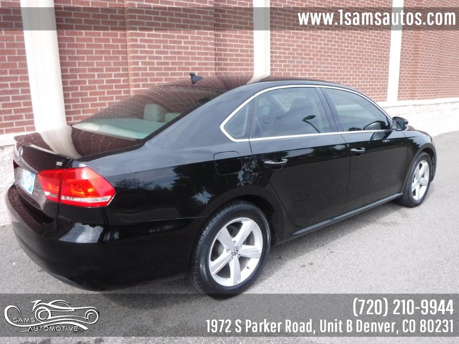 2013 Volkswagen Passat 4dr Sdn 2.5L Auto SE w/Sunroof & Nav, available for sale in Denver, Colorado | Sam's Automotive. Denver, Colorado 2013 Volkswagen Passat 4dr Sdn 2.5L Auto SE w/Sunroof & Nav, available for sale in Denver, Colorado | Sam's Automotive. Denver, Colorado