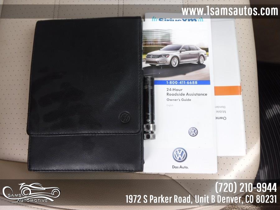 2013 Volkswagen Passat 4dr Sdn 2.5L Auto SE w/Sunroof & Nav, available for sale in Denver, Colorado | Sam's Automotive. Denver, Colorado 2013 Volkswagen Passat 4dr Sdn 2.5L Auto SE w/Sunroof & Nav, available for sale in Denver, Colorado | Sam's Automotive. Denver, Colorado