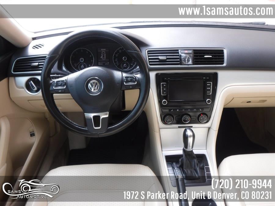 2013 Volkswagen Passat 4dr Sdn 2.5L Auto SE w/Sunroof & Nav, available for sale in Denver, Colorado | Sam's Automotive. Denver, Colorado 2013 Volkswagen Passat 4dr Sdn 2.5L Auto SE w/Sunroof & Nav, available for sale in Denver, Colorado | Sam's Automotive. Denver, Colorado