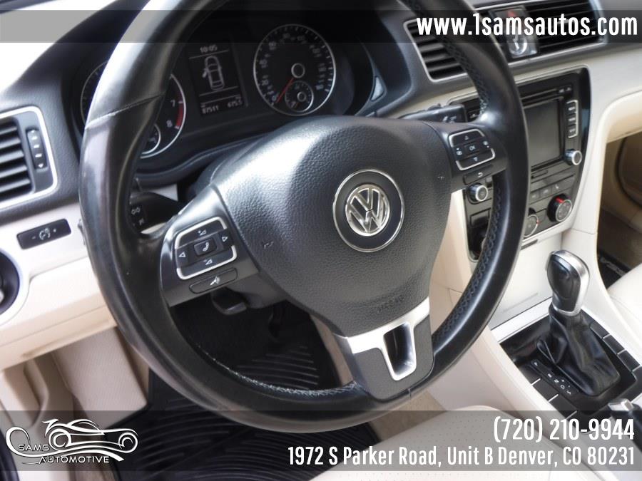 2013 Volkswagen Passat 4dr Sdn 2.5L Auto SE w/Sunroof & Nav, available for sale in Denver, Colorado | Sam's Automotive. Denver, Colorado 2013 Volkswagen Passat 4dr Sdn 2.5L Auto SE w/Sunroof & Nav, available for sale in Denver, Colorado | Sam's Automotive. Denver, Colorado