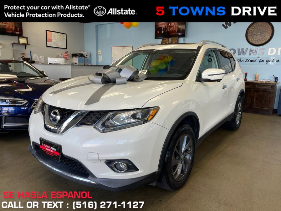 2016 Nissan Rogue AWD 4dr SL, available for sale in Inwood, New York | 5 Towns Drive. Inwood, New York 2016 Nissan Rogue AWD 4dr SL, available for sale in Inwood, New York | 5 Towns Drive. Inwood, New York