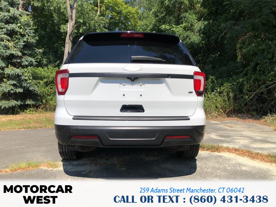 2018 Ford Police Interceptor Utility AWD, available for sale in Manchester, Connecticut | Motorcar West. Manchester, Connecticut 2018 Ford Police Interceptor Utility AWD, available for sale in Manchester, Connecticut | Motorcar West. Manchester, Connecticut