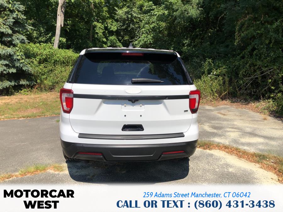 2018 Ford Police Interceptor Utility AWD, available for sale in Manchester, Connecticut | Motorcar West. Manchester, Connecticut 2018 Ford Police Interceptor Utility AWD, available for sale in Manchester, Connecticut | Motorcar West. Manchester, Connecticut