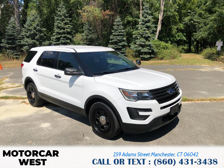 2018 Ford Police Interceptor Utility AWD, available for sale in Manchester, Connecticut | Motorcar West. Manchester, Connecticut 2018 Ford Police Interceptor Utility AWD, available for sale in Manchester, Connecticut | Motorcar West. Manchester, Connecticut