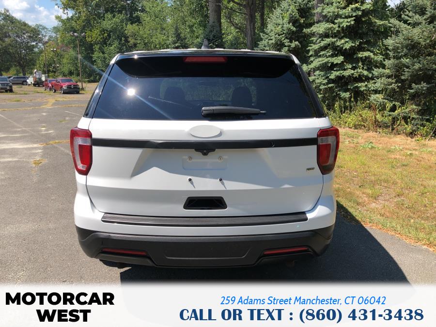 2018 Ford Police Interceptor Utility AWD, available for sale in Manchester, Connecticut | Motorcar West. Manchester, Connecticut 2018 Ford Police Interceptor Utility AWD, available for sale in Manchester, Connecticut | Motorcar West. Manchester, Connecticut