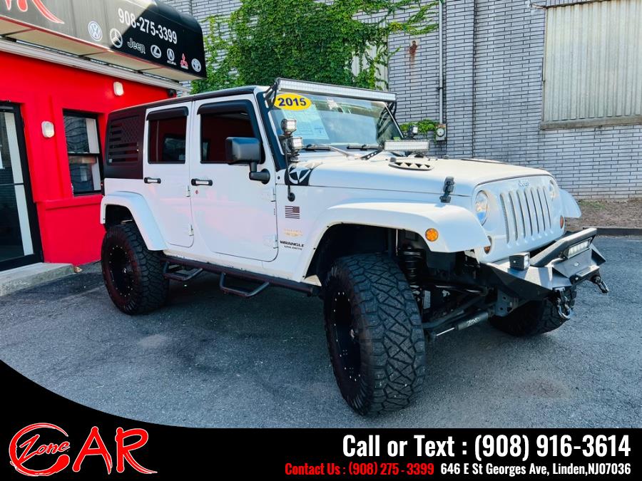 2015 Jeep Wrangler Unlimited 4WD 4dr Sahara, available for sale in Linden, New Jersey | Car Zone. Linden, New Jersey 2015 Jeep Wrangler Unlimited 4WD 4dr Sahara, available for sale in Linden, New Jersey | Car Zone. Linden, New Jersey