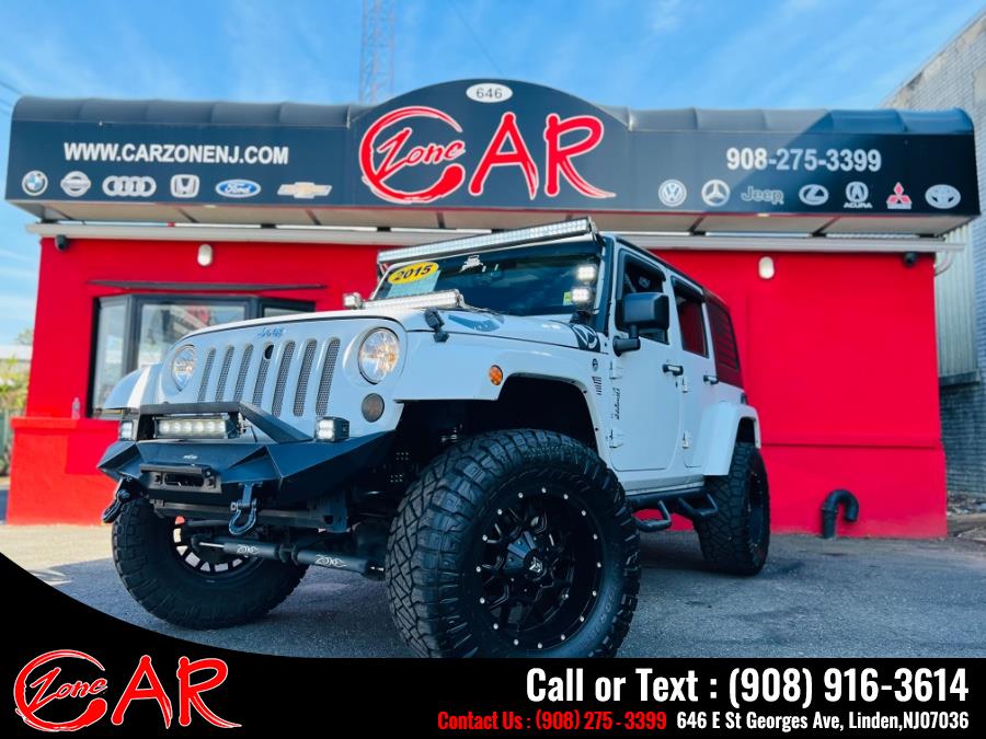 2015 Jeep Wrangler Unlimited 4WD 4dr Sahara, available for sale in Linden, New Jersey | Car Zone. Linden, New Jersey 2015 Jeep Wrangler Unlimited 4WD 4dr Sahara, available for sale in Linden, New Jersey | Car Zone. Linden, New Jersey
