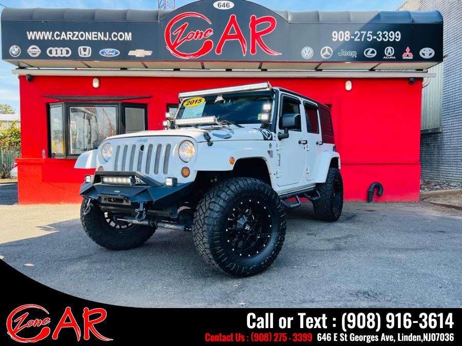 2015 Jeep Wrangler Unlimited 4WD 4dr Sahara, available for sale in Linden, New Jersey | Car Zone. Linden, New Jersey 2015 Jeep Wrangler Unlimited 4WD 4dr Sahara, available for sale in Linden, New Jersey | Car Zone. Linden, New Jersey