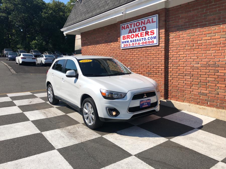 2015 Mitsubishi Outlander Sport FWD 4dr ES, available for sale in Waterbury, Connecticut | National Auto Brokers, Inc.. Waterbury, Connecticut