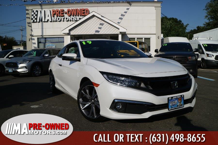 2019 Honda Civic Coupe Touring CVT, available for sale in Huntington Station, New York | M & A Motors. Huntington Station, New York