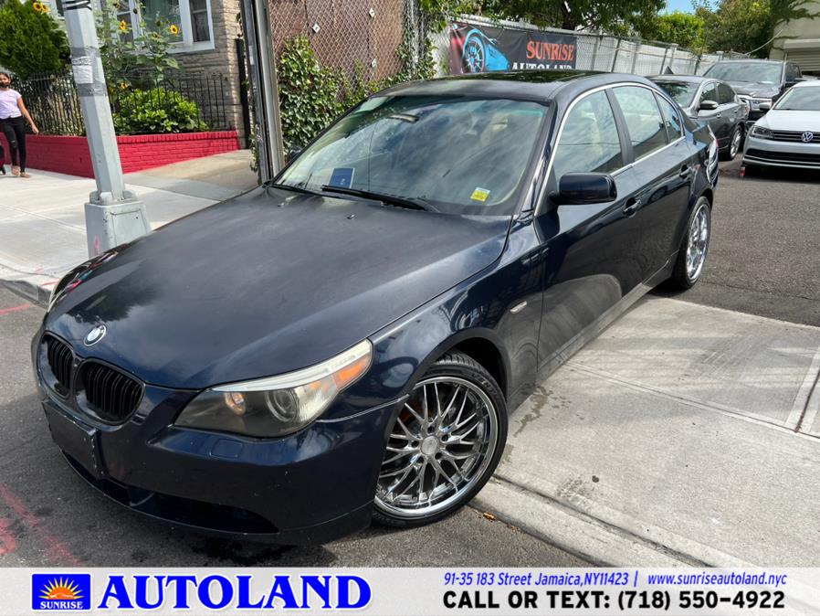 2005 BMW 5 Series 530i 4dr Sdn, available for sale in Jamaica, New York | Sunrise Autoland. Jamaica, New York