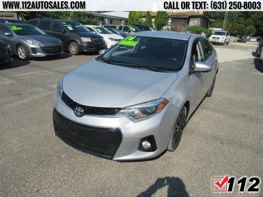 2016 Toyota Corolla 4dr Sdn CVT S Plus (Natl), available for sale in Patchogue, New York | 112 Auto Sales. Patchogue, New York