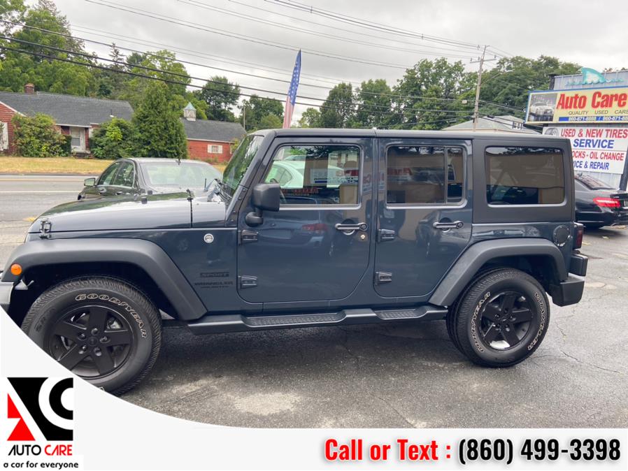 2016 Jeep Wrangler Unlimited 4WD 4dr Sport, available for sale in Vernon , Connecticut | Auto Care Motors. Vernon , Connecticut 2016 Jeep Wrangler Unlimited 4WD 4dr Sport, available for sale in Vernon , Connecticut | Auto Care Motors. Vernon , Connecticut