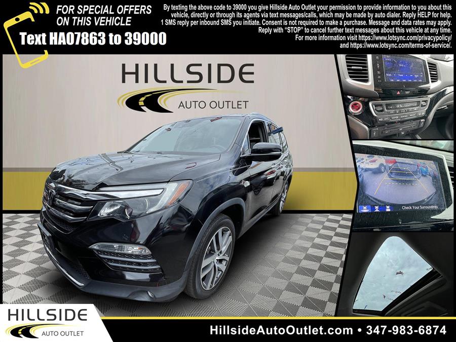 2017 Honda Pilot Touring, available for sale in Jamaica, New York | Hillside Auto Outlet. Jamaica, New York