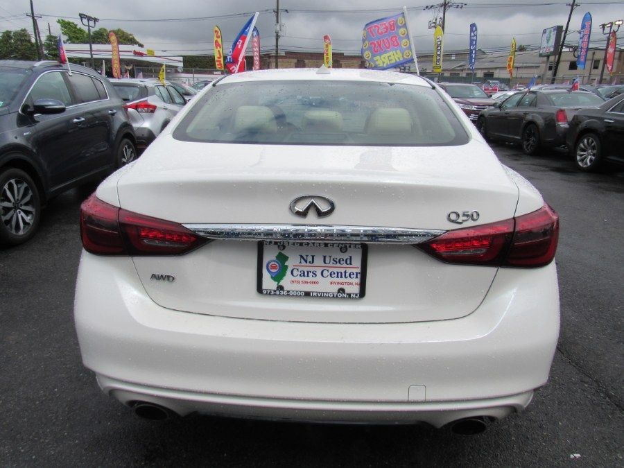 Used INFINITI Q50 3.0t LUXE AWD 2020 | NJ Used Cars Center. Irvington, New Jersey Used INFINITI Q50 3.0t LUXE AWD 2020 | NJ Used Cars Center. Irvington, New Jersey
