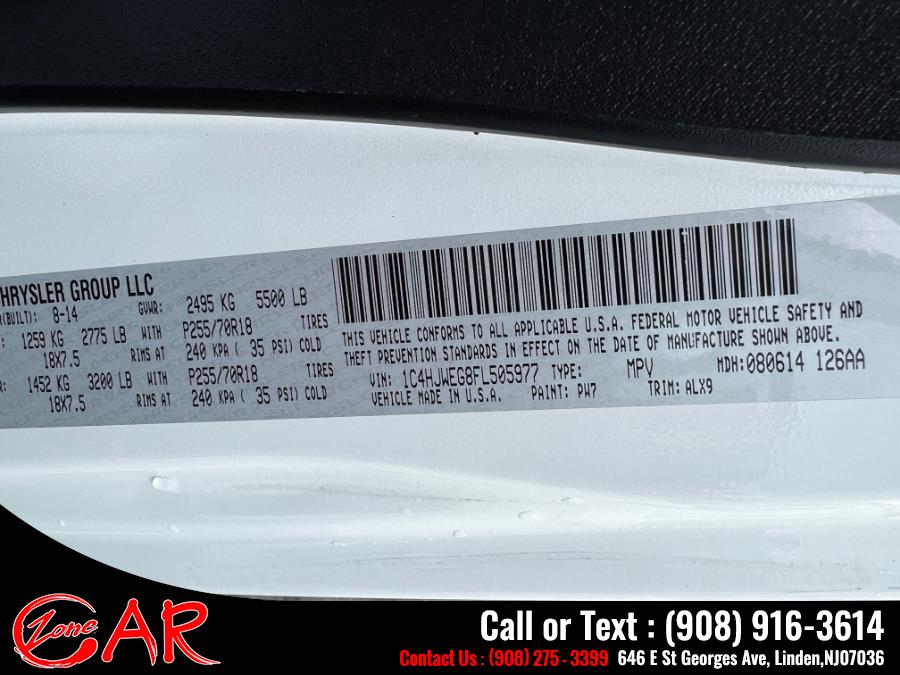 2015 Jeep Wrangler Unlimited 4WD 4dr Altitude, available for sale in Linden, New Jersey | Car Zone. Linden, New Jersey 2015 Jeep Wrangler Unlimited 4WD 4dr Altitude, available for sale in Linden, New Jersey | Car Zone. Linden, New Jersey
