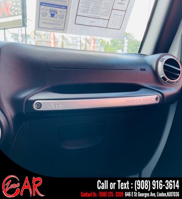 2015 Jeep Wrangler Unlimited 4WD 4dr Altitude, available for sale in Linden, New Jersey | Car Zone. Linden, New Jersey 2015 Jeep Wrangler Unlimited 4WD 4dr Altitude, available for sale in Linden, New Jersey | Car Zone. Linden, New Jersey