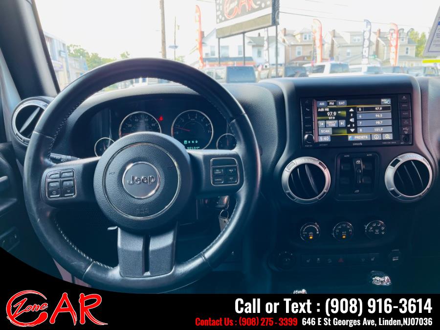 2015 Jeep Wrangler Unlimited 4WD 4dr Altitude, available for sale in Linden, New Jersey | Car Zone. Linden, New Jersey 2015 Jeep Wrangler Unlimited 4WD 4dr Altitude, available for sale in Linden, New Jersey | Car Zone. Linden, New Jersey