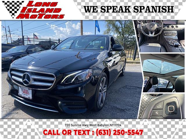 2017 Mercedes-Benz E-Class E 300 Luxury 4MATIC Sedan, available for sale in West Babylon, New York | Long Island Motors. West Babylon, New York