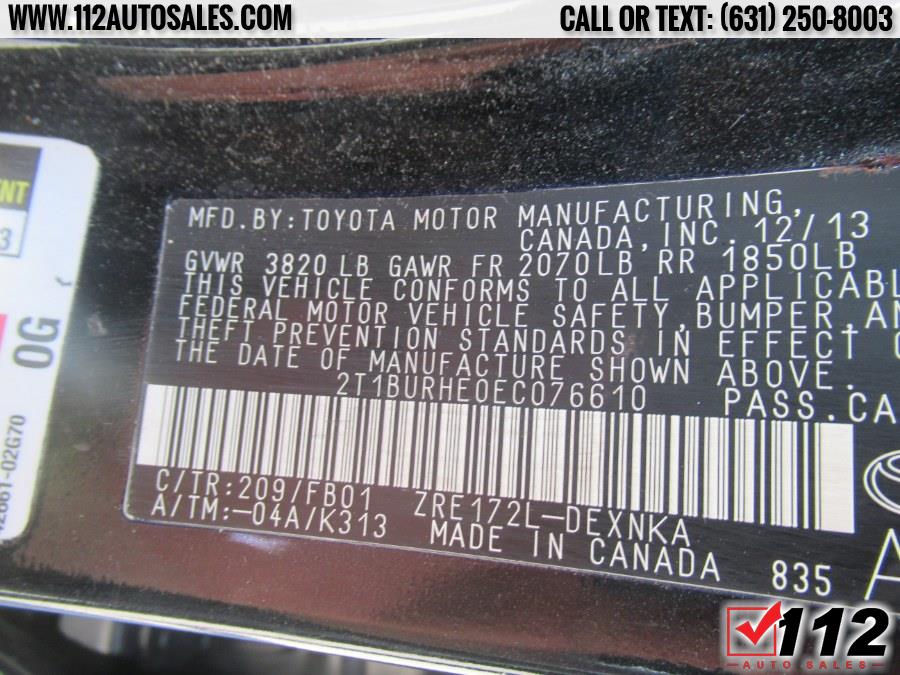 2014 Toyota Corolla 4dr Sdn CVT LE, available for sale in Patchogue, New York | 112 Auto Sales. Patchogue, New York 2014 Toyota Corolla 4dr Sdn CVT LE, available for sale in Patchogue, New York | 112 Auto Sales. Patchogue, New York