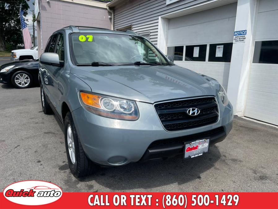 Used Hyundai Santa Fe AWD 4dr Auto GLS w/XM 2007 | Quick Auto LLC. Bristol, Connecticut Used Hyundai Santa Fe AWD 4dr Auto GLS w/XM 2007 | Quick Auto LLC. Bristol, Connecticut