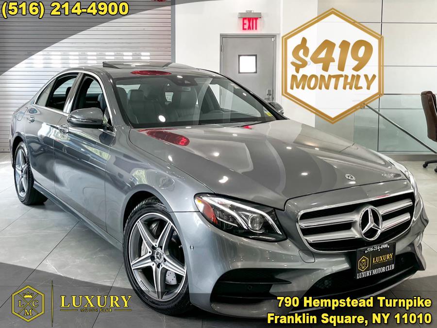 2018 Mercedes-Benz E-Class E 300 4MATIC Sedan, available for sale in Franklin Square, New York | Luxury Motor Club. Franklin Square, New York 2018 Mercedes-Benz E-Class E 300 4MATIC Sedan, available for sale in Franklin Square, New York | Luxury Motor Club. Franklin Square, New York